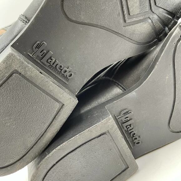 LAREDO ankle boots women's size 6 black & brown - Picture 7 of 10